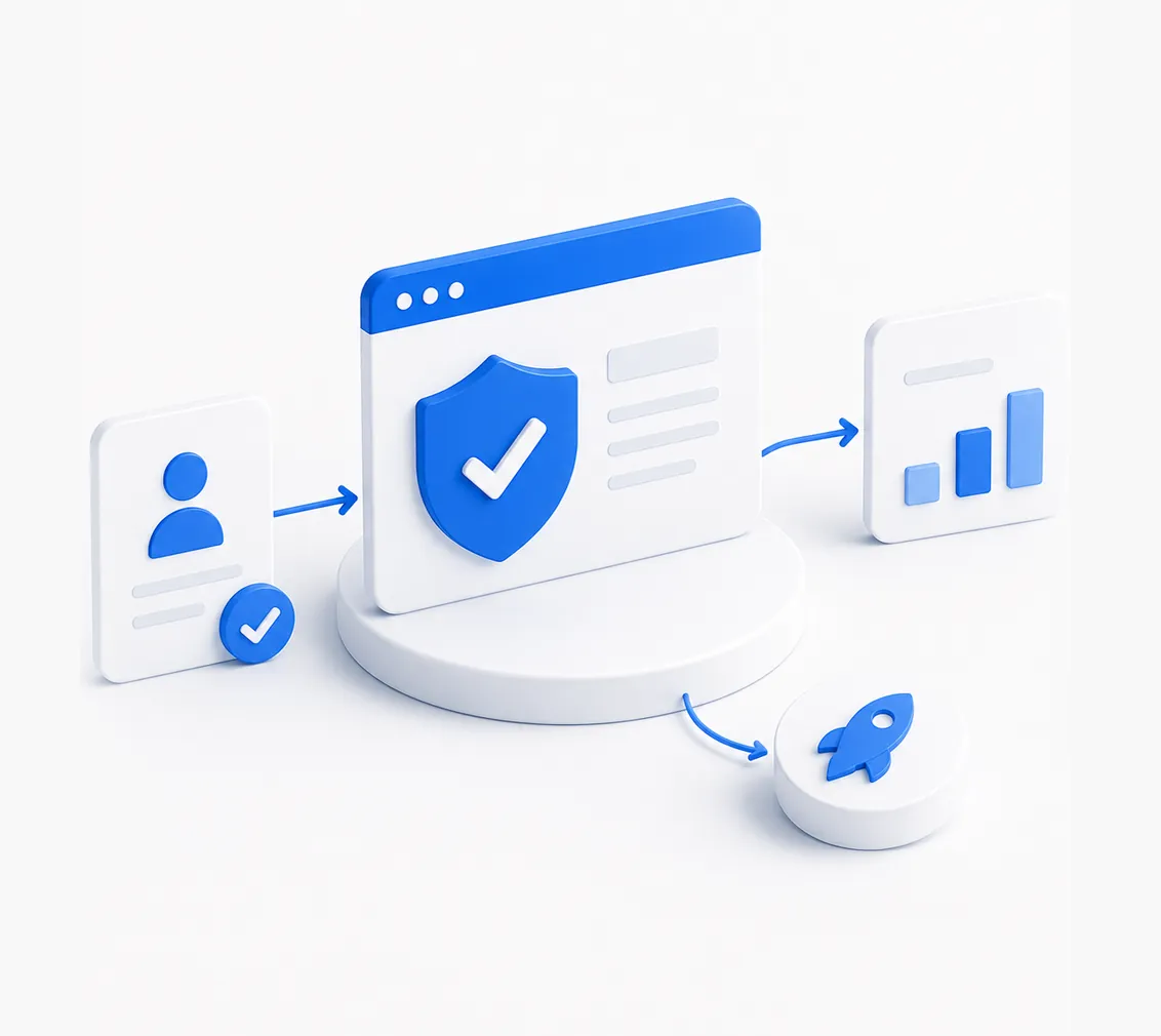 Approved ad account infrastructure