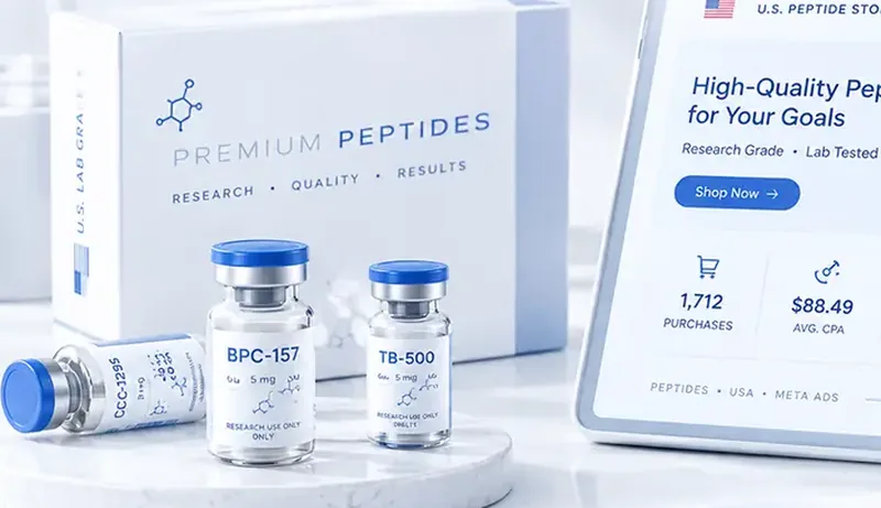 U.S. Peptide E-commerce Brand